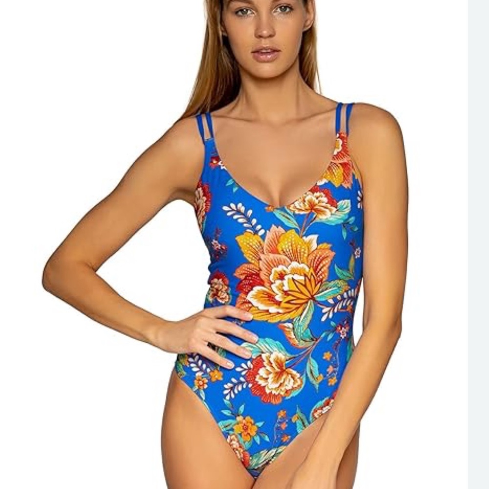 NWOT Sunset One-Piece Swimsuit